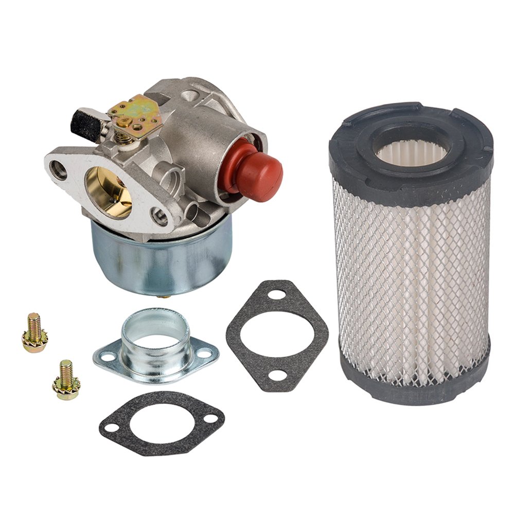 OxoxO Carburetor Carb kit Compatible with Tecumseh 632795 632795A TVS75 TVS90 TVS100 with Air filter compatible with 35066 63087a 30-301 Engine