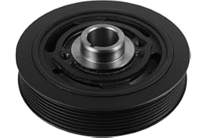 AULINK 594-198 Harmonic Balancer Crankshaft Pulley For 2001-2013 Toyota Camry Corolla Highlander Matrix RAV4 Solara, For Scion TC 2005-2010, XB 2008-2015 2.0L 2.4L Replaces 1347028020 1340700H010