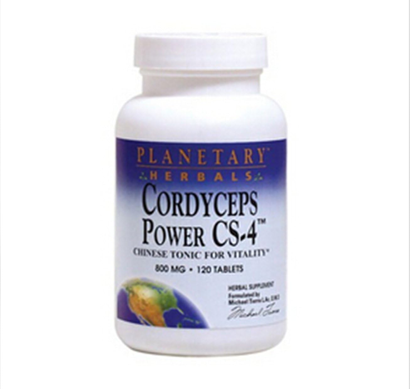 Planetary Formulas Cordyceps Power CS-4 60 tablets