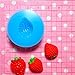 001LBS Strawberry (Half) Silicone Mold Flexible Mold Miniature Food, Sweets, Jewelry, Charms (Clay Fimo Resin Gum Paste Fondant)