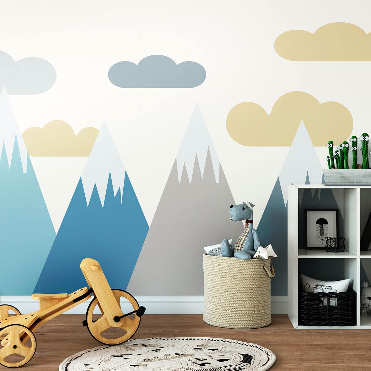 Ambiance Children's Wall Stickers – Decorative Baby Room – Giant Wall Sticker – Volka – 40 x 60 cm