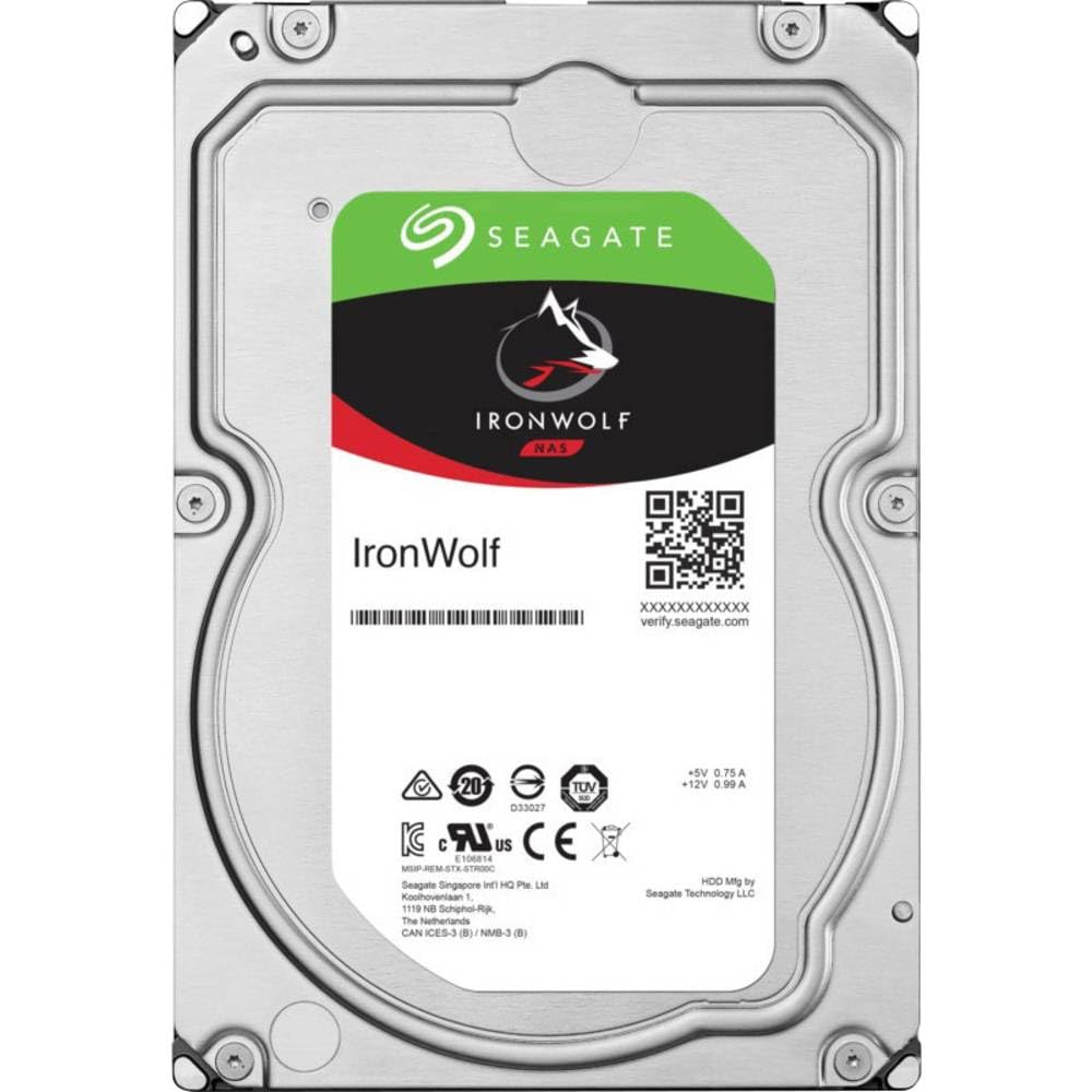 Seagate ST12000VN0008 Disco duro Ironwolf de 12 TB SATA 7.2K 3.5 256 MB