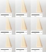 TMW Pine Flat Trim Moulding 1M Beading Timber Edging 90mm x 8mm view 3
