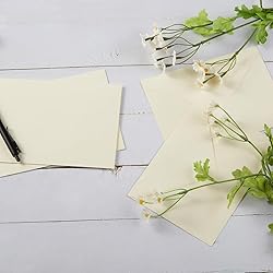 50 Pack A7 Colorful 5x7 Envelopes V Flap Invitation