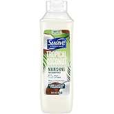 Suave Tropical Coconut Shampoo, Family-Size &ndash; Nourishing Formula for Dry Hair with Coconut Extract &amp; Vitamin E, 22.5 Oz