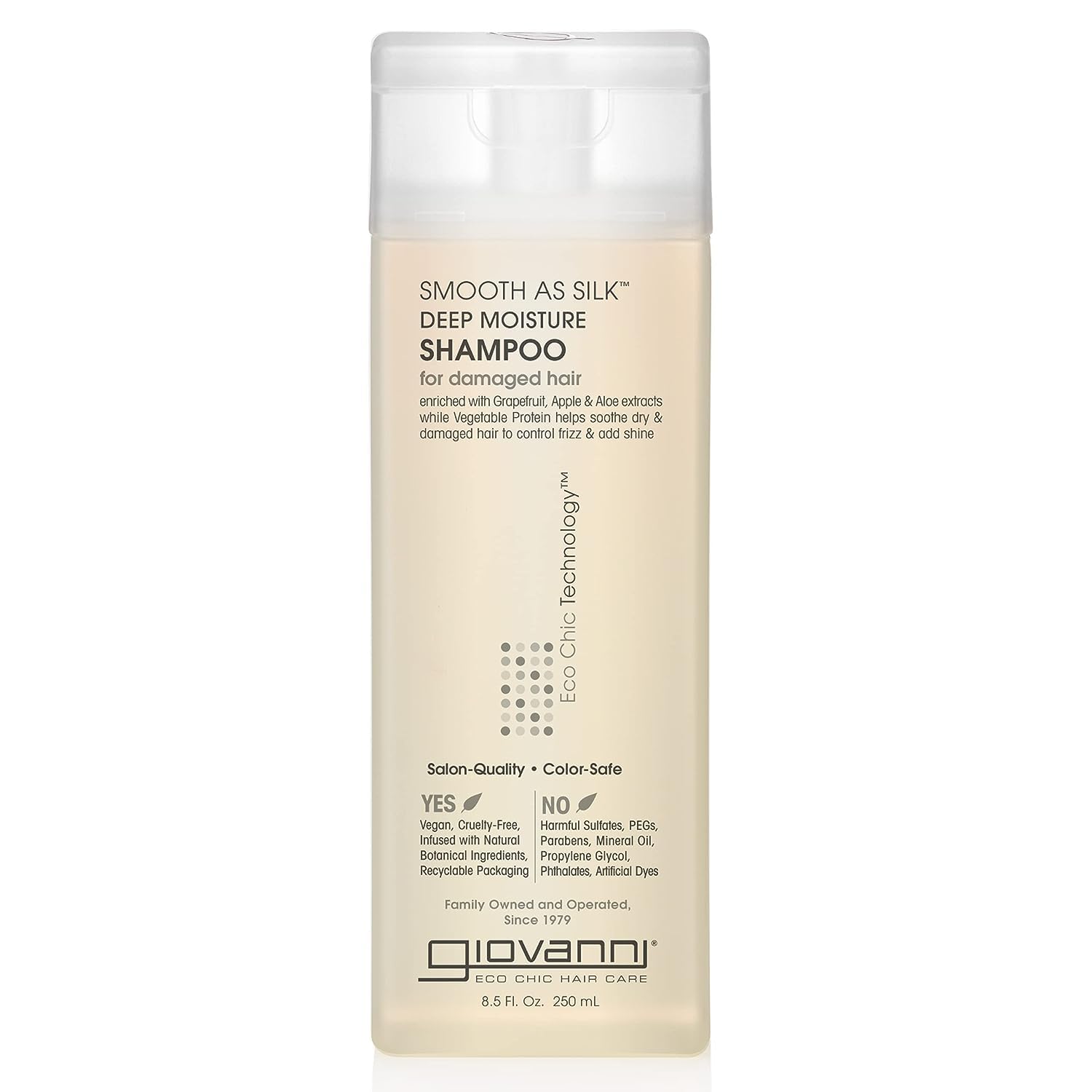 Giovanni Cosmetics Smooth As Silk Shampoo 323g