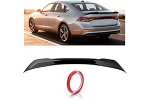 Femibon Rear Trunk Lip Spoiler Compatible with 11th Gen Honda Accord LX/EX/Hybrid Sport/Prime 2023 2024 2025 Sedan Accessories (Gloss Black)