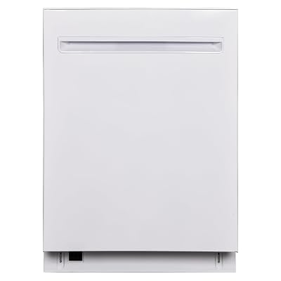 Kenmore 22-14692 Elite 24" Built-In Dishwasher - UltraWash Plus, TurboDry, QuietWash, SmartWash & TurboFlex Third Rack - 15 Place Settings - 42 DBA - ENERGY STAR Certified - 24" - White