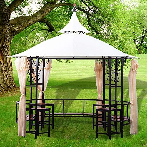 ガーデンガゼボ お金を節約 ガーデンpavilionfourコーナーガゼボ ヨーロピアンスタイルの屋外レジャーガーデンガゼボ