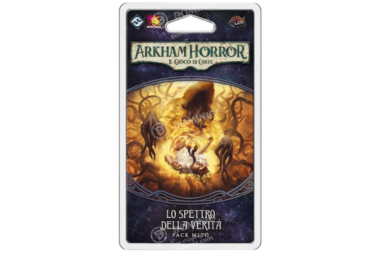 Asmodee - Arkham Horror The Card Game: The Spectre of Truth - Card Game Expansion, Italian Edition
