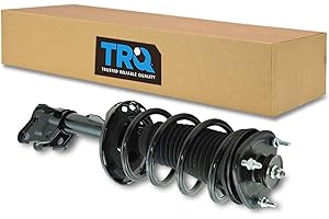 TRQ Front Left Complete Strut & Coil Spring Assembly Drivers Side Compatible with 2009-2015 Honda Pilot