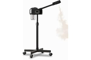 DRESS VOUS Facial Steamer, Professional Facial Steamer with Hot Mist for Esthetician, Facial Steamers Home Facial Spa, Face Steamer for Facial Deep Cleaning – Professional Home Facial Spa Steamer with Hot Mist.