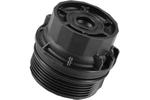 INFINAUTO Black Car Oil Engine Filter Housing Cap Cover for Toyota for Lexus for Scion for Pontiac 15620-0T010 Stylish Design