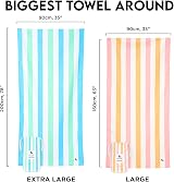 Dock & Bay Quick Dry Towel Unicorn Waves 180x200cm 100% Recycled view 3