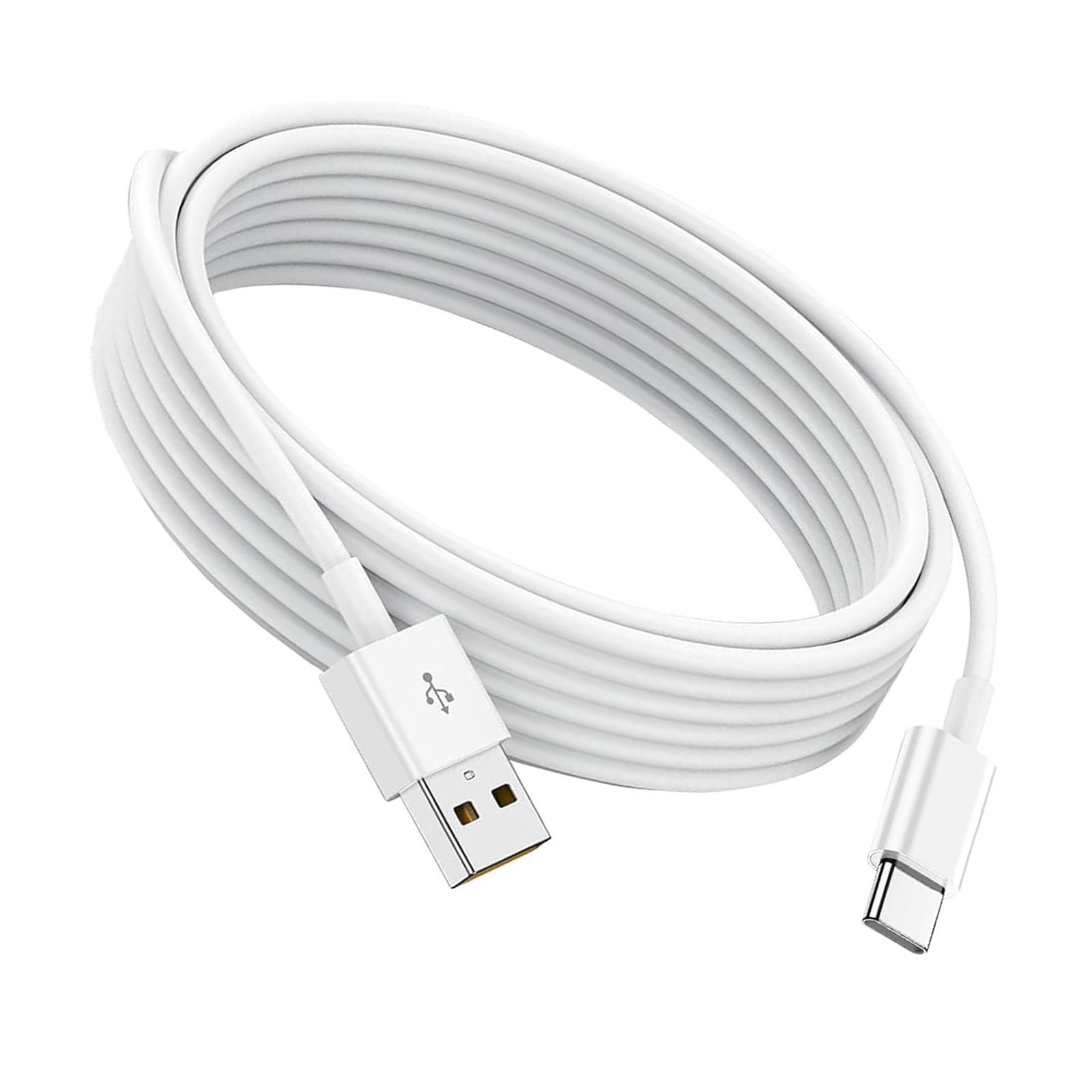 Photo 1 of 10FT Car Data Cable for iPhone 17 Air/16E 16 15?iPad Pro 12.9 11, Air 5 4 Mini 6 USB A to USB Type C Charger, iPhone 15 Pro Max Plus,Samsung Galaxy Tab A7 A8 A9 S10+ S9 S8 S7 Charging Carplay Cord