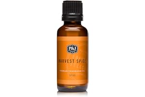P&J TRADING P&J Fragrance Oil | Harvest Spice Oil 30ml - Candle Scents for Candle Making, Freshie Scents, Soap Making Supplies, Diffuser Oil Scents