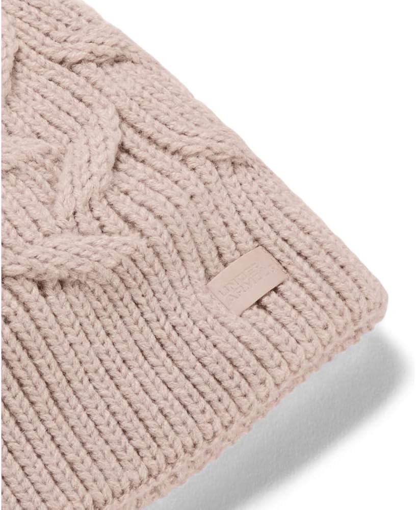 Under Armour Women's Around Town Beanie, Black (001)/Black, One Size Fits All : Clothing