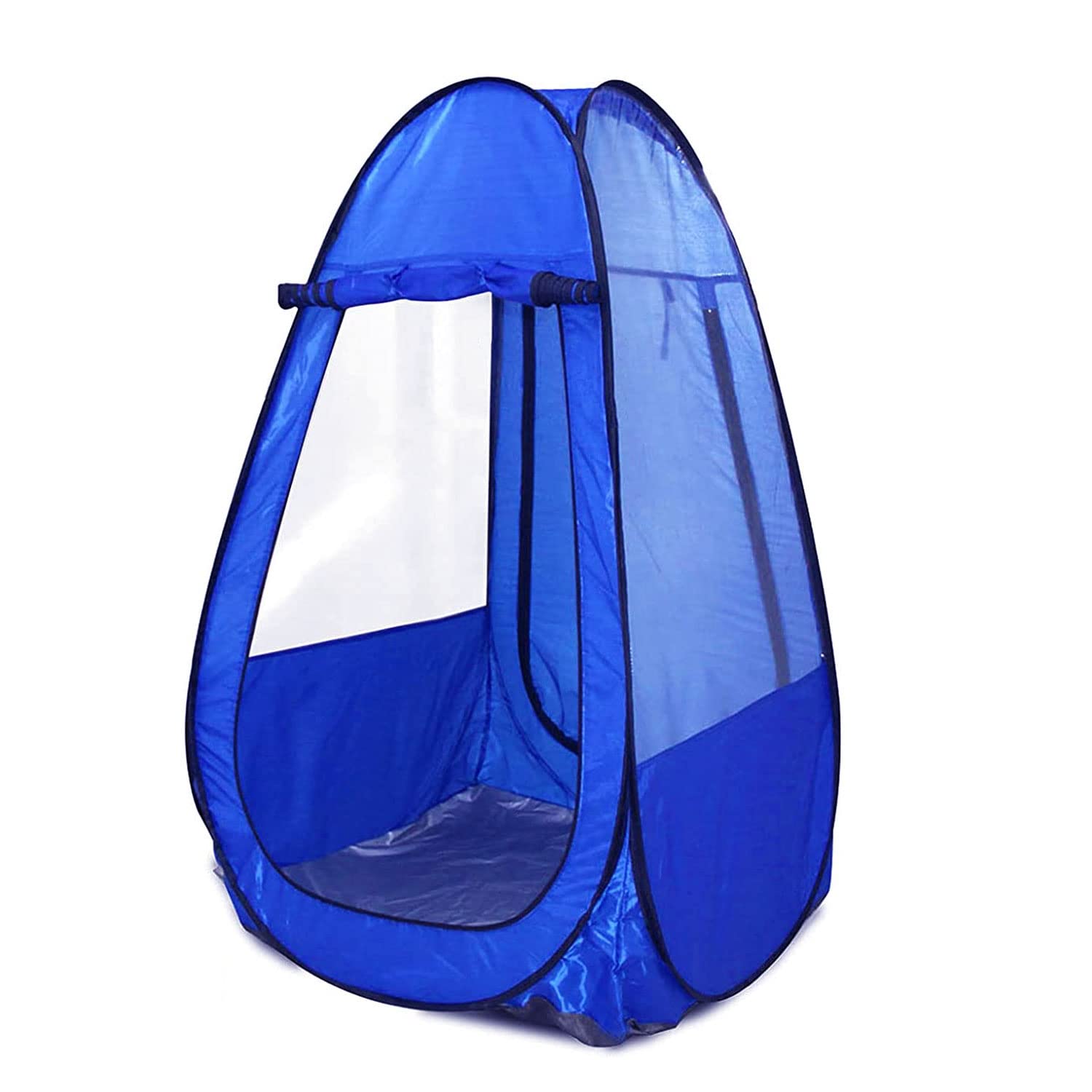 Photo 1 of Sports Pop Up Tent for Shade | Personal Single Person Shelter Sport Tents Waterproof for Bad Weather, 2 Clear Sides, 2 Doors for Watching Events Games, for Camping Hiking Fishing Beach Outdoor