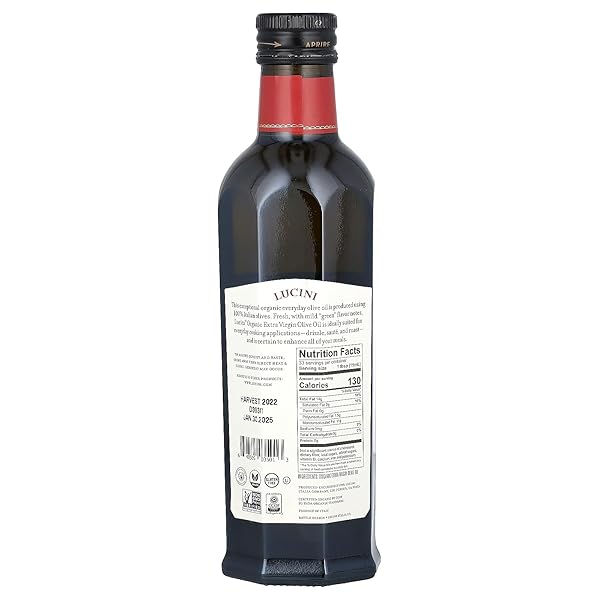 LUCINI, ORGANIC EVERYDAY EXTRA VIRGIN OLIVE OIL, 16.9 FL OZ
