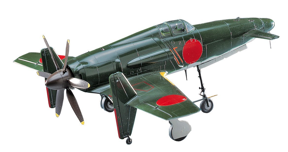 Hasegawa 1:48 Scale Kyushu J7W Shinden Model Kit