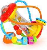 HOLA Baby Rattle Toy Set Sensory Ball 0-6 Months Educational Gift view 2