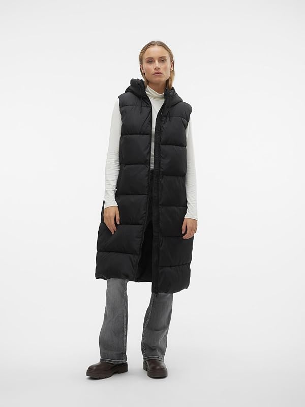 Chaleco femenino VMLIGAANE Chaleco, Negro, S