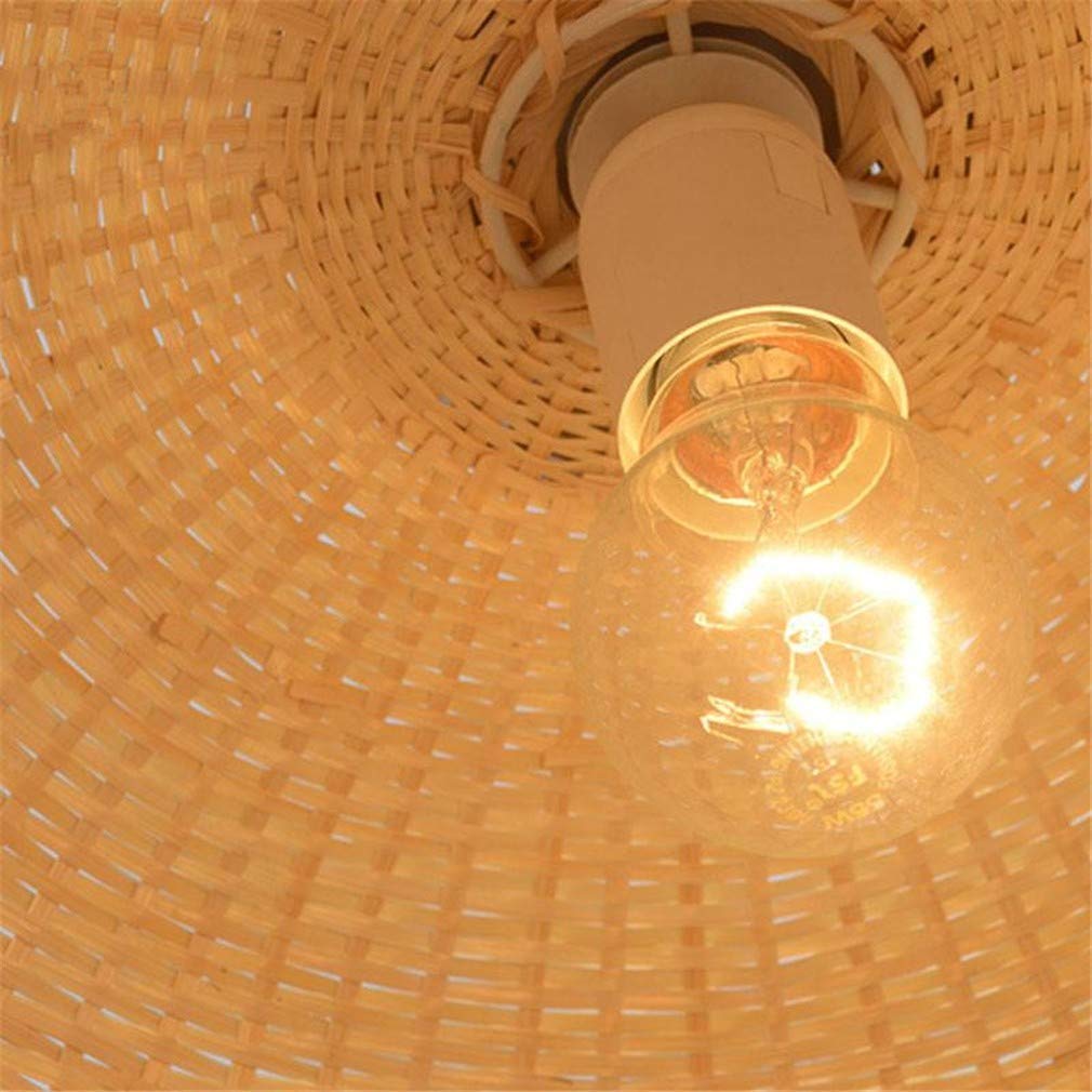 Amazon Com Chuanhan Ceiling Fan Light Chandelier Lightings Bamboo
