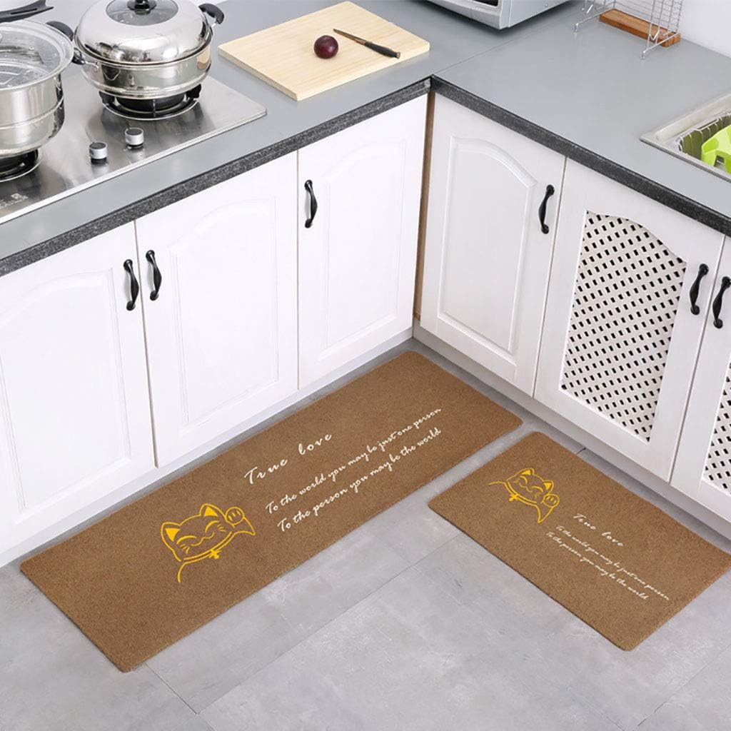 GCP Heavy Duty Kitchen Floor Mats, Washable Stain Resistant Rectangular