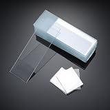 通用 Microscope Slides and Cover Slips Kit 50 Slides 100 Coverslips 5 Droppers view 3