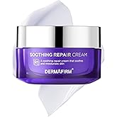 Dermafirm Soothing Repair Hydrating Face Cream R4 | Daily Face Moisturizer Facial Lotion with Eucalyptus, Peptide and Collagen | Gentle for All Skin Types No Animal Trials No Paraben 1.69 fl oz