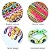 ELCOHO Colorful Friendship Bracelets Handmade Mix 30 Pieces Various Styles Woven Bracelets for Wrist Anklet