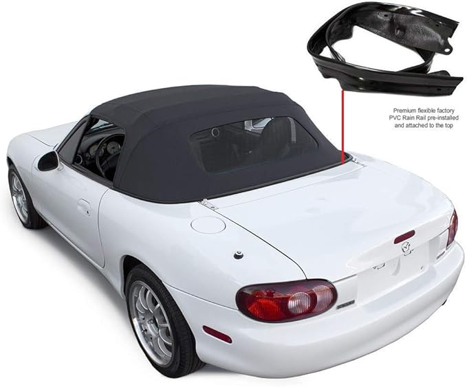 Compatible With Mazda Miata Convertible Top With Heated Glass Window