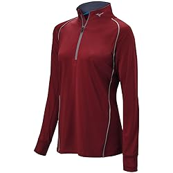 Mizuno Women's Comp Half Zip Batting