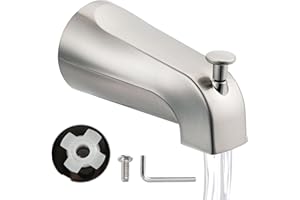 Slip on Tub Spout with Diverter, Fits 1/2'' Copper Water Tube, Compatible with Kohler GP85556 Bath Tub Spout, Bathroom Bathtu