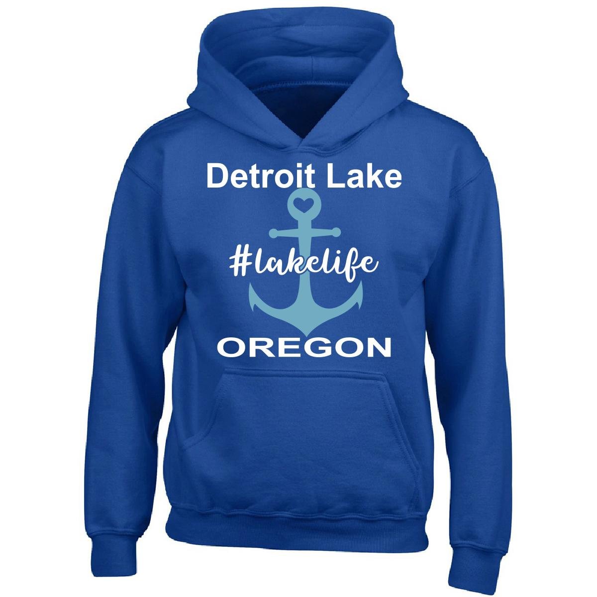 Amazon Com Lake Life Detroit Lake Oregon Boy Boys Hoodie Clothing