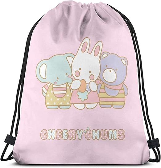 Amazon Co Jp チアリーチャム ナップサック ジムサック プールバック 巾着バック スポーツバック 体操服入れ 大容量 軽量 部活 ジム バスケ 遠足 水泳 男の子 女の子 アニメ キャラクター 服 ファッション小物