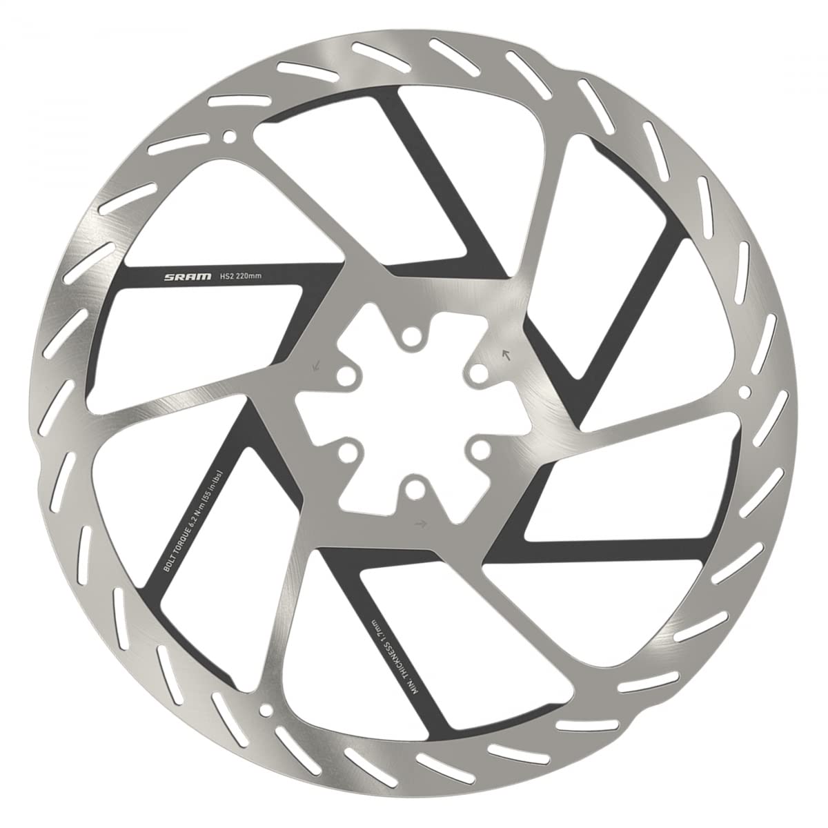 Đĩa Thắng Xe Đạp SRAM HS2 Disc Brake Rotor | 6-bolt