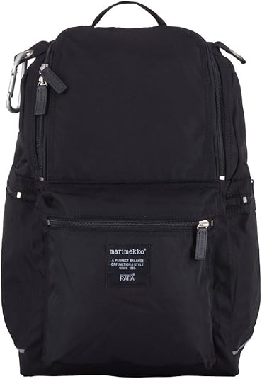 Amazon マリメッコ Marimekko リュックサック 999 Black バックパック Buddy バディー ナイロン ブラック 並行輸入品 Marimekko マリメッコ タウンリュック ビジネスリュック