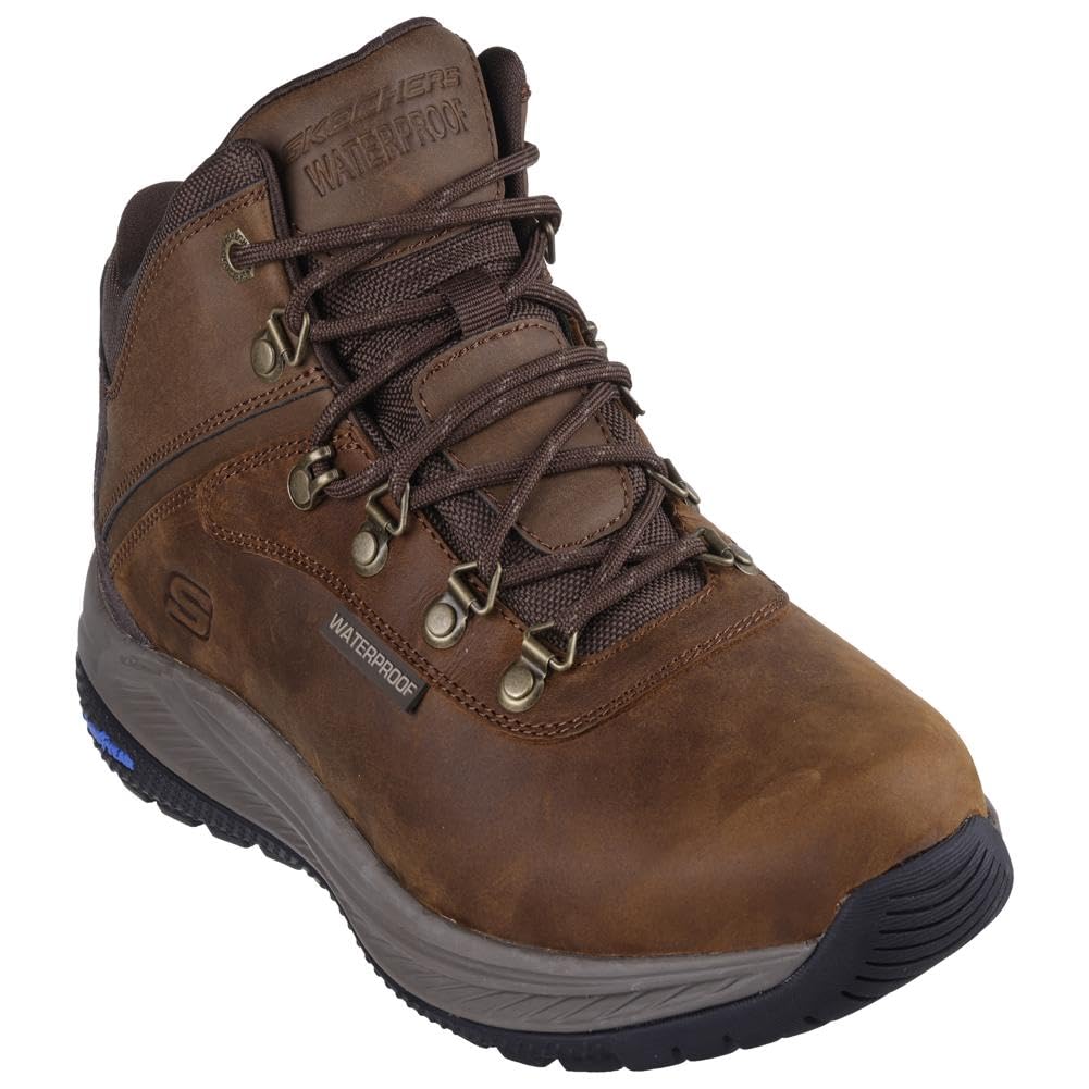 Skechers Men’s Meroe – Pikeman Boot,Brown, 8