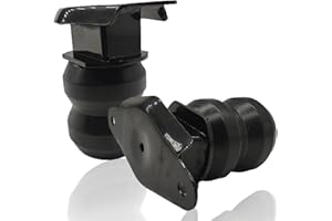 DAZZLAIT FR250SDJ Rear Suspension Enhancement System | Set of 2 Bump Stop for Ford F-250 Super Duty 2WD 4WD (2017-2024) | Rear Suspension Helper Springs | Rear Leaf Spring Suspension Kit