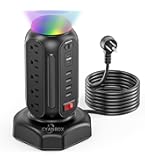 Power Strip Surge Protector Tower With Night India | Ubuy - View #5