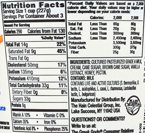 2 Greek+Gods+Traditional+Yogurt+Vanilla