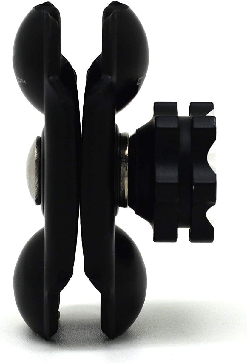 Cliff-Top Composite Double Socket Arm for 1-Inch Ball Bases (Short Arm), 1. Short Arm - Image 5