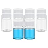 PATIKIL 10 Pcs 50ml Reagent Bottles, PET Wide Mouth