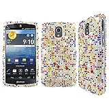 EMPIRE Diamante Bling Multi Colored Case for Pantech Discover P9090