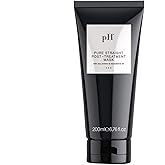 pH PURE HAIR Straight Post Treatment Mask with Soy Protein & Macadamia Oil for Humidity Protection Smooth Silky Shiny Hair Prolongs Salon Results Frizz Control - 6.76 Oz