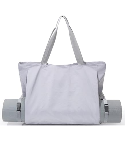 Sac Avec Poche Intérieure Sac De Transport Pour Tapis De Yoga - Toile, Poche Intérieure - Gris - Taille M Fourre-tout Yoga Toile Sac Avec Poche Intérieure Sac De Transport Pour Tapis De Yoga - Toile, Poche Intérieure - Gris - Taille M Fourre-tout Yoga Toile