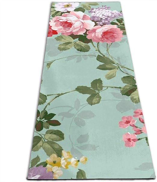 yoga mat printed design