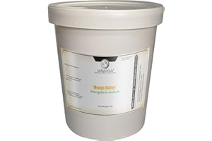 uh*Roh*Muh Premium Refined Mango Butter - Skincare & Hair Care Essential for Silky Smooth Hydration | DIY Beauty Essential Mango Body Butter for Dry Skin Solution 32 fl oz(Net Wt.:0.8 kg/1.75 lb)