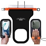 PACEARM Waterproof Phone Lanyard Pouch, IPX8 Waterproof Case Cell Phone Dry Bag for iPhone 11/11 Pro Max/Xs/XR/X/8/8Plus Gala